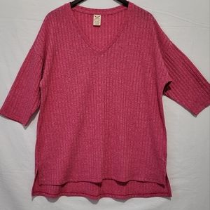Pink Plus Size Top